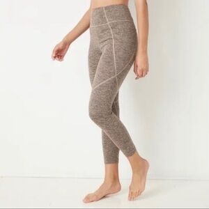 Joy Lab High Waisted Disco Brown 7/8 Leggings NWT